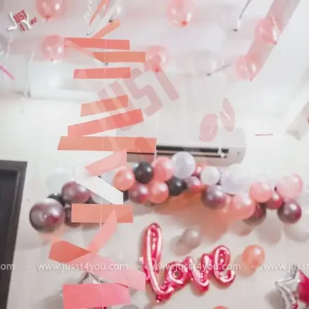 Rose Gold Love Decoration