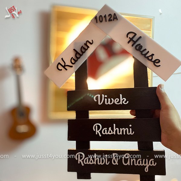 Personalized Name Plate Jusst4You