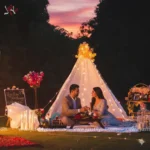 Canopy Tent in a Garden