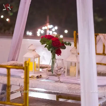 Rooftop Romantic Candlelight