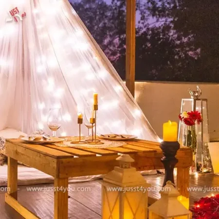 Rooftop Private Canopy Tent Date