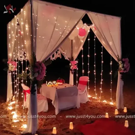 Cabana Dining by the Beach