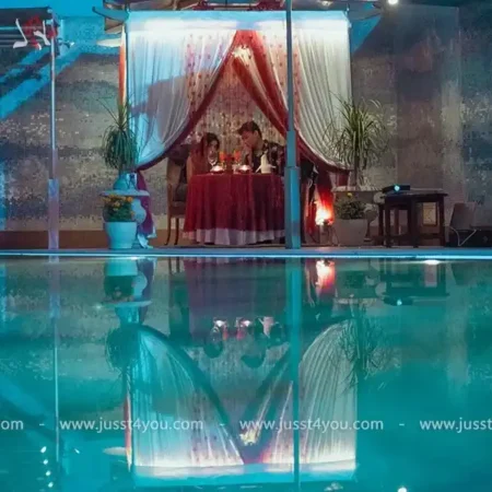 Poolside Cabana at Jaypee Siddharth