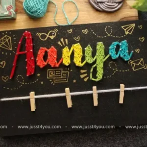 Name String Art surprise for birthday, anniversary or proposal in India