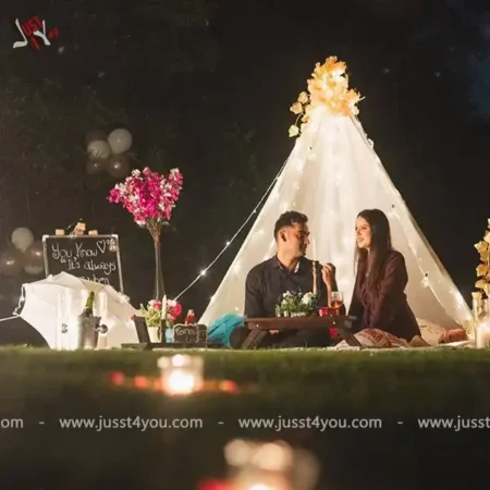 Canopy Tent in a Garden