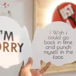 Sorry Card