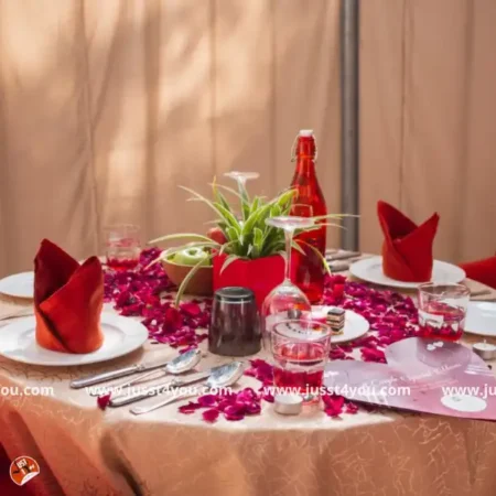 Private Cabana Candlelight dinner at Hyatt Place