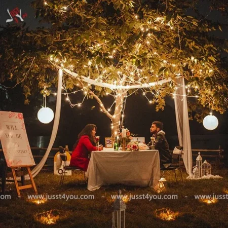 Lakeside Under The Tree