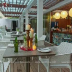 The Poolside Candlelight