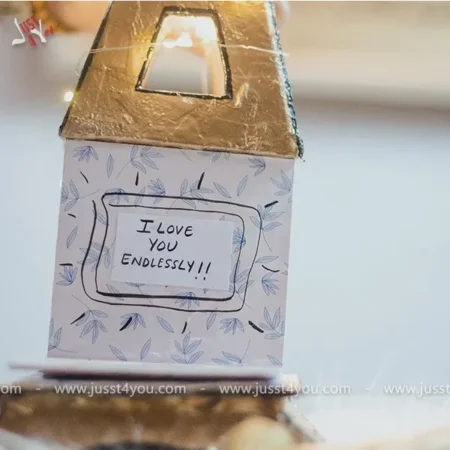 Mini Eiffel Tower Card