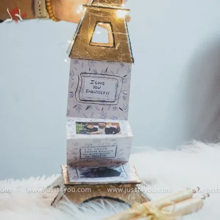 Mini Eiffel Tower Card