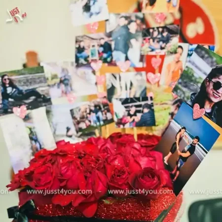 personalised-rose-box-bouquet