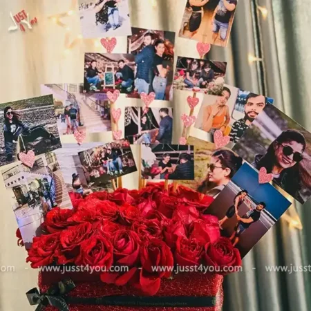 personalised-rose-box-bouquet