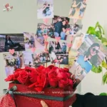 personalised-rose-box-bouquet