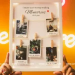 Polaroid Memory Frame