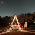 Twilight Candlelight in Rishikesh