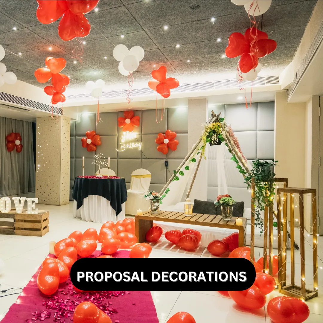 Proposal Decoration in Delhi NCR for Couples UPTO 20% OFF