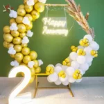 Hexagon Anniversary Ring Decor