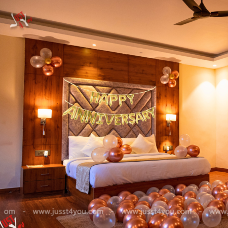 Anniversary Room Decoration at Home