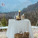 Candlelight dinner in the Hills of Manali