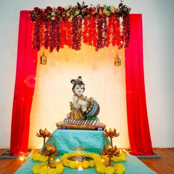 Janmashtami Theme Home Decoration