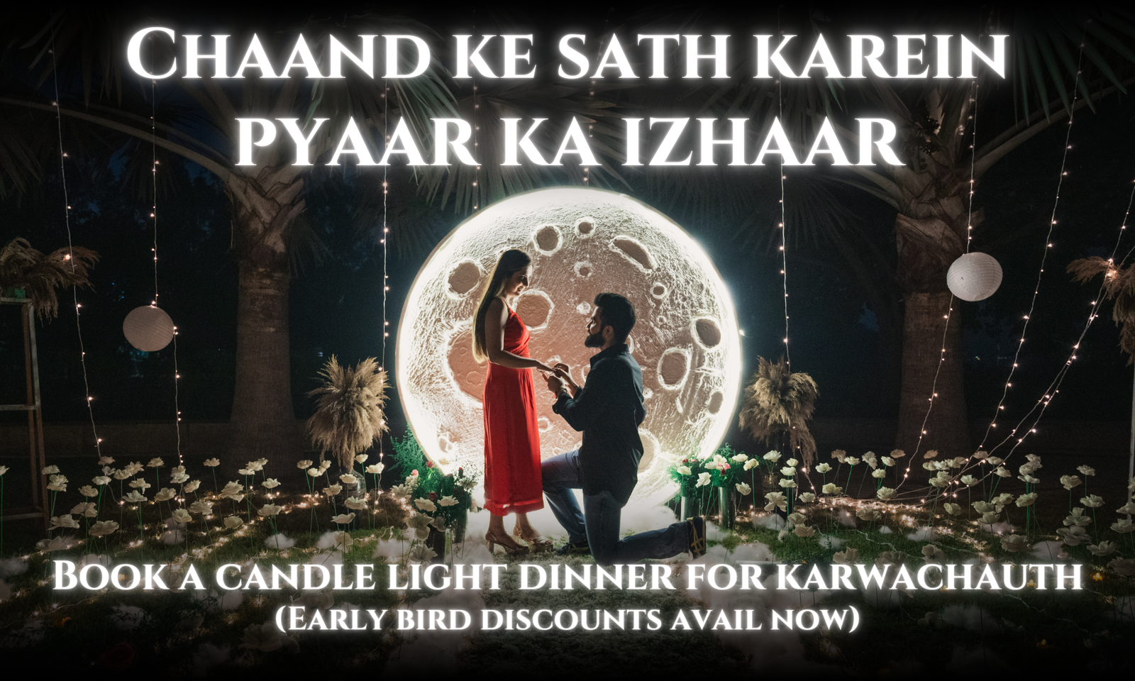 Karwachauth Candlelight Dinner in Delhi NCR