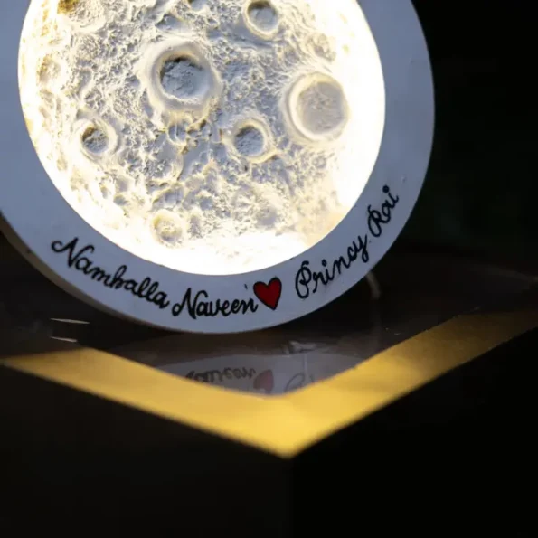 Personalized Moon Miniature: