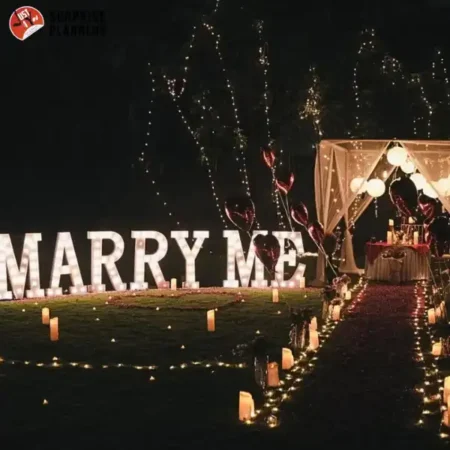 Private Cabana Dining In a Garden