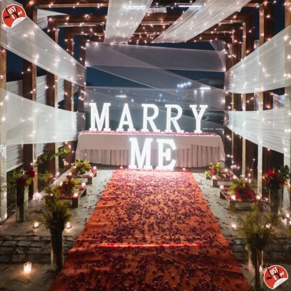 Marry Me Romantic Proposal