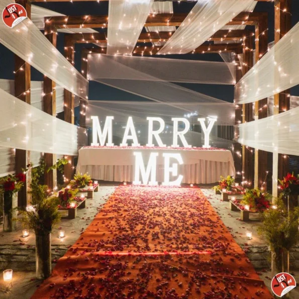 Marry Me Romantic Proposal