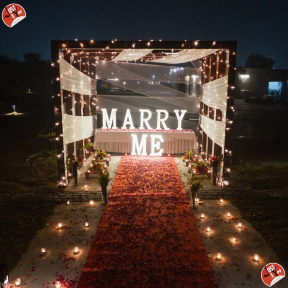 Marry Me Romantic Proposal