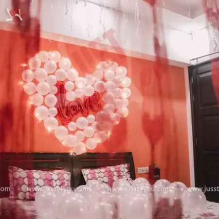 Red Love Balloon Surprise