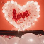 Red Love Balloon Surprise