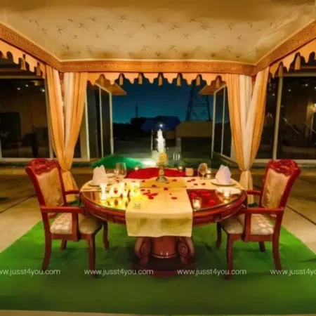 Luxury Gazebo Dining at The Umrao