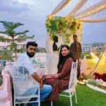 Romantic Rooftop Cabana Dinner Jaipur