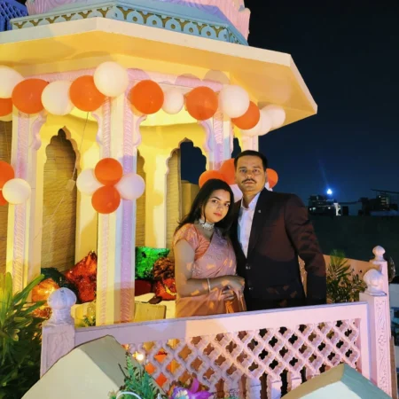 Round Baradari Rooftop Dinner