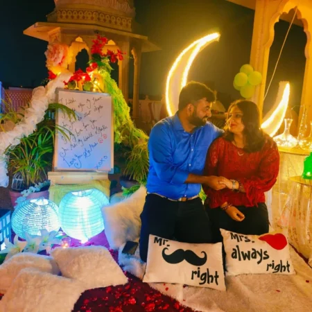 Moon Baradari Table Setup