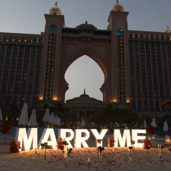Proposal at Atlantis The Palm Dubai