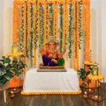 Decoration for Ganpati Mandap