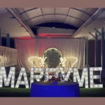 Indoor Romantic Moon Proposal Date