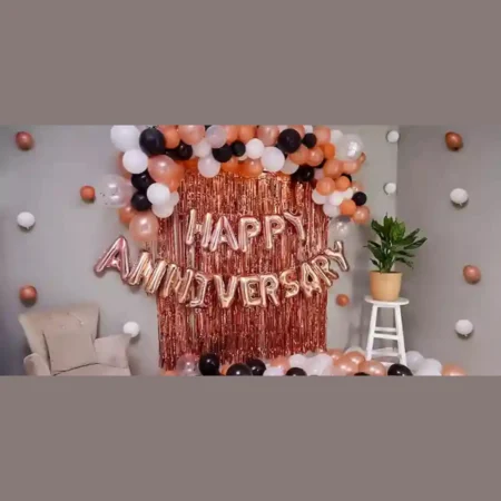 Rosé Luxe Anniversary Décor