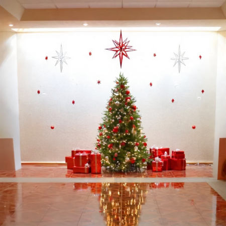 Christmas Office Balloon Décor Package