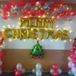 Merry Christmas Wall Décor Setup