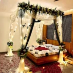 Luxury Canopy 1st Night Decoration