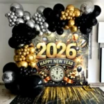 Luxury Metallic Frame Balloon Backdrop