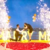The lakeside Proposal in Kolkata