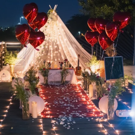 Canopy Date under the Tree