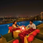 Luxury Poolside Dining at Agra