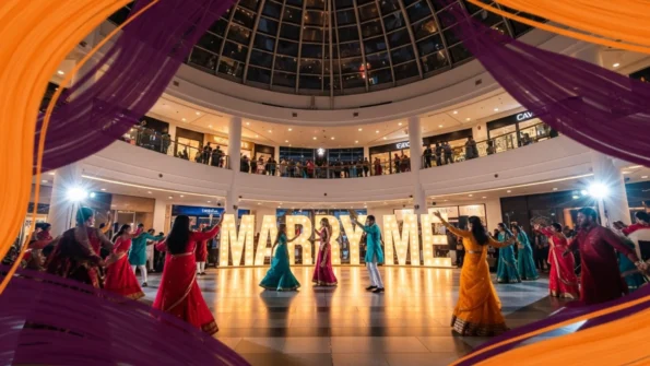 She Said YES! Mumbai Flash Mob Proposal of the Year 2026! (1)