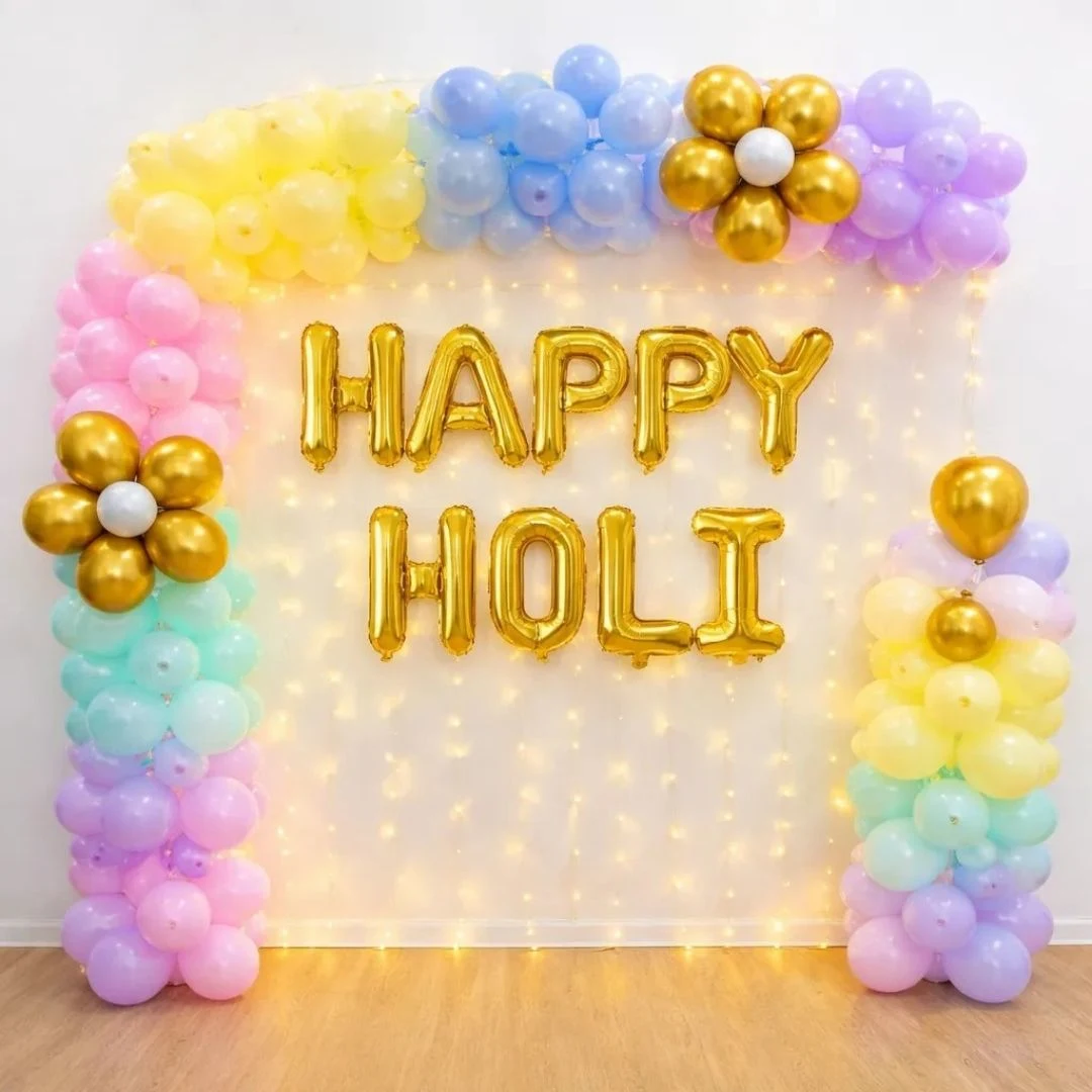 Holi Decoration Ideas for Office